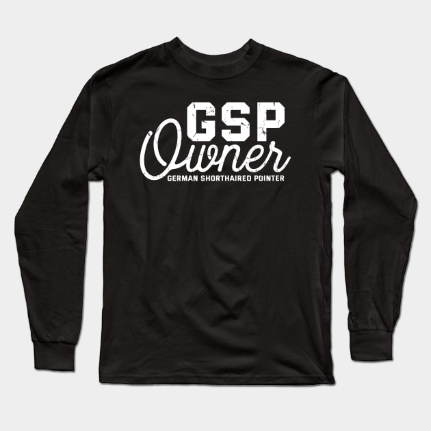 GSP Owner /\/ Retro Typography Design Long Sleeve T-Shirt by Trendsdk